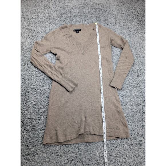 Banana Republic Sweater Women Small Brown Stretch Classiccore V Neck Casual Long - Picture 4 of 7